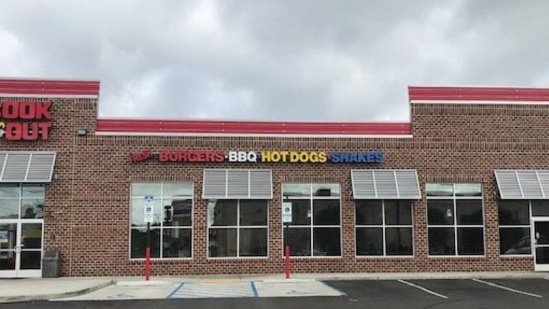 Cook Out restaurant construction, Columbus MS