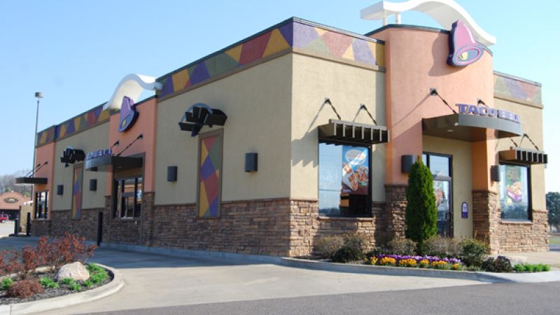 Taco Bell construction, Southaven MS